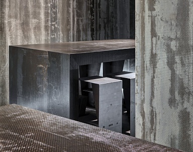 Керамогранит Laminam Russia LAMF008412 I Metalli Plutonio 3+ 1000x3000