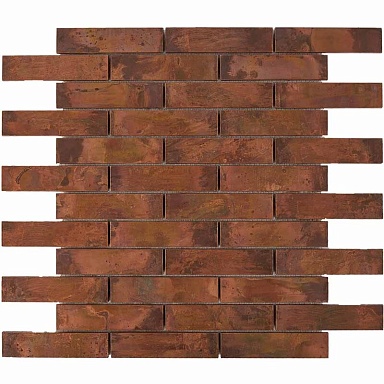Pixmosaic PIX732 Мозаика из меди 98x23 300х300x8