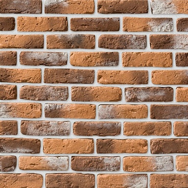 Leonardo Stone Декоративный кирпич Плоскость Мадрид 485 25-28x7-8x1,7