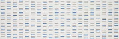 Декор Marazzi Italy MLEM Colourline White/Blue/Grey Decoro 22x66.2