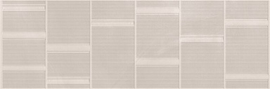 Плитка Eurotile 871 Континуум Айвори рельеф мелкие линии 32,5x100