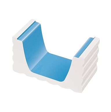 Декоративная вставка Serapool K651 1/2 часть переливного водоотводного канала Light Blue 22,5x12