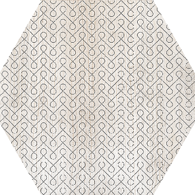 Art Deco Hexa ITT Ceramic