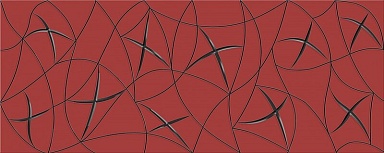 Azori Декор VELA CARMIN STELLA 20,1x50,5