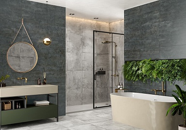 Alma Ceramica BWM71MET707 бордюр Metallic Glossy Silver 12*740*9