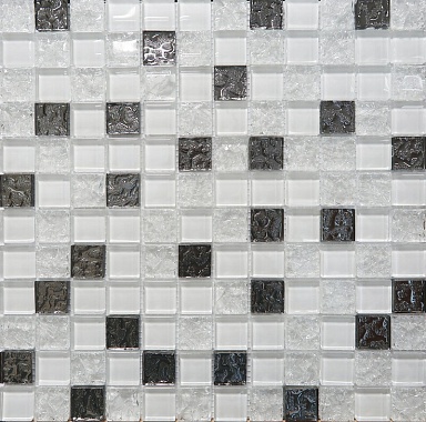 Мозаика AltaCera DW7MGW00 Mosaic Glass White 30x30