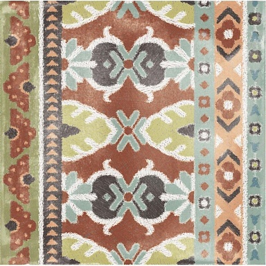 Керамогранит ABK 0003351 PLAY CARPET MIX MULTICOLOR 20x20