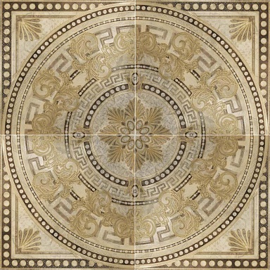 Декор Ape A037059 Roseton Noor Cream 60x60