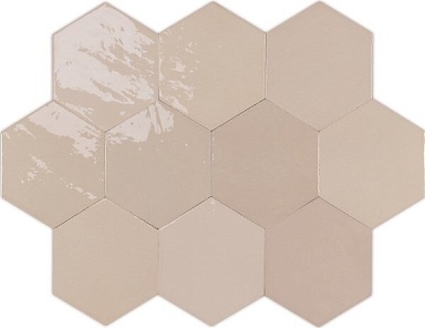 Плитка Wow 122080 ZELLIGE HEXA NUDE 10,8x12,4