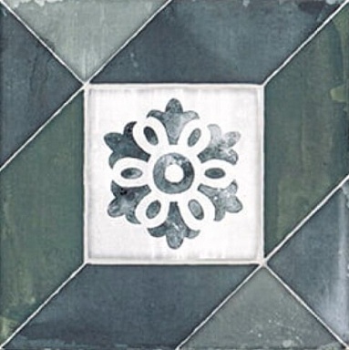 Декор Mainzu Elegance Deco Blu Green 20x20