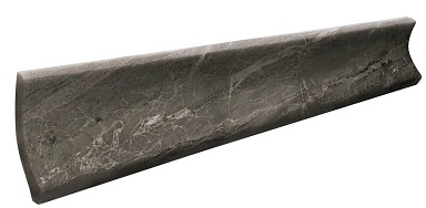 Kerastep Плинтус радиальный Marble 421 Moca R9 r30 42х330
