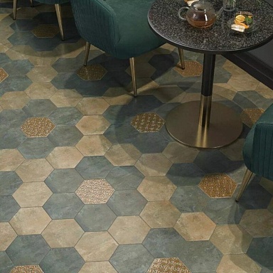 Декор Kerama Marazzi VT/A560/SG23036N Гроссето синий 20x23,1