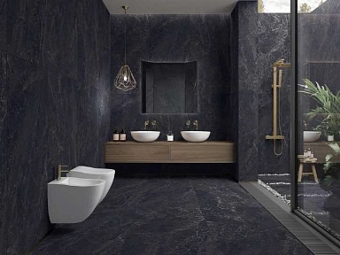 Керамогранит Realistik Turkish Nero Multi Carving 80x160