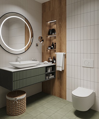 Керамогранит Smile Tile Mentol 19,8x19,8