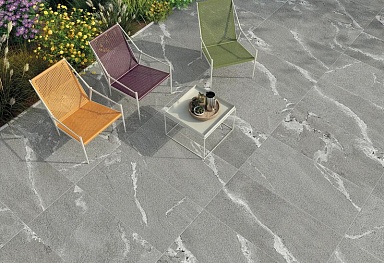 Керамогранит Keope I2GJ Percorsi Frame Gneiss Grey Structured R11 RT 30x60