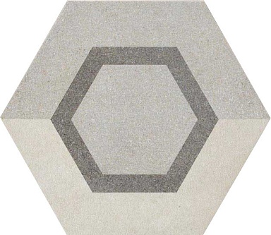 Декор Ragno Marazzi R4DT Rewind Decoro Geometrico Vanilla 21х18.2