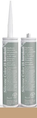 Смеси и затирки Kerakoll Silicone Color Fugabella Color герметик 30 310мл