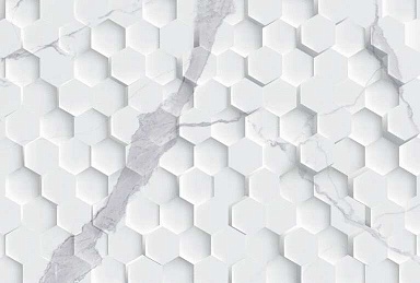 Плитка Eurotile 9 SR 0205 Statuario Pixel 27x40