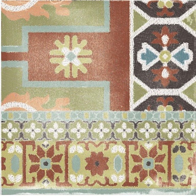 Керамогранит ABK 0003351 PLAY CARPET MIX MULTICOLOR 20x20