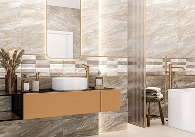 Плитка Alma Ceramica TWA3060ADT17 Adriatic матовая рельеф 300x600x7.5