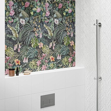 Kerama Marazzi FMD033 Плинтус Альвао белый матовый 20x10