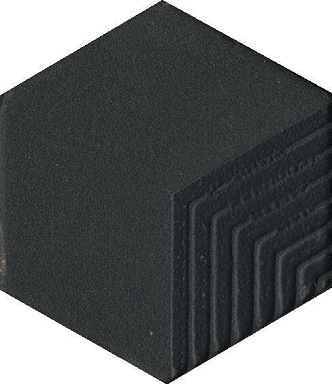 Kerama Marazzi OS/B241/63001 Декор Агуста черный 6х5,2