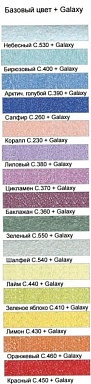 Смеси и затирки LITOKOL Декоративные добавки для затирок GALAXY Перламутровая добавка для STARLIKE 75 г