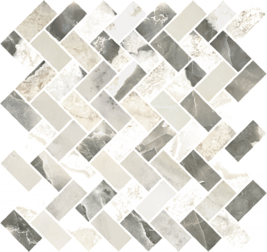 Мозаика Italon 620110000218 Stellaris Dover Light Mosaico Cross Nat 31.5x29.7