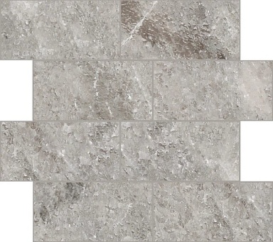 Декор Cerim 766761 Rock Salt Celtic Grey Luc Muretto 7.5x15 6mm 30x30