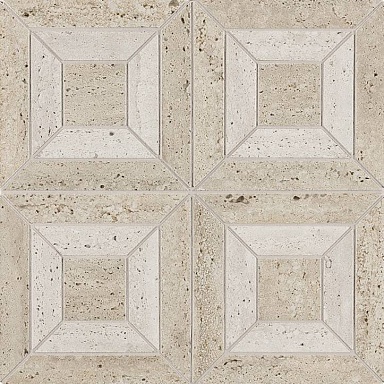 Мозаика FAP Ceramiche fTQU Materia Classica Beige Bianco Icon C Mosaico 30x30