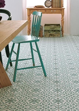 Керамогранит Etili Seramik Venice Blue Pre-cut 45x45