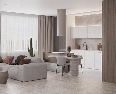 Керамогранит Laparet Obsidian Grey Полированный 60x120