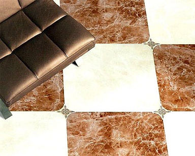 Плитка Absolut Keramika LEGEND MARRON 45*45
