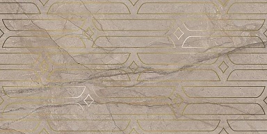 Kerama Marazzi KMD3STA071BR Декор Ифран бежевый светлый глянцевый обрезной 60x119,5x0,9