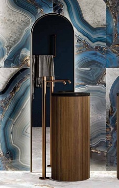 Керамогранит Bottega B71114 Glamour Onice Blue Lap Ret 60x120