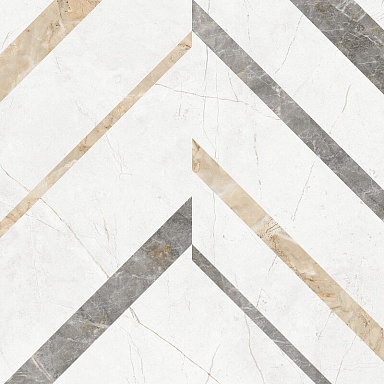 Керамогранит Estima IM00 Improve White Полированный 60x60x9