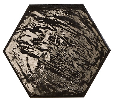 Керамогранит Prissmacer Rain Nero Hex 19.8x22.8