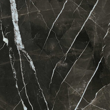 Керамогранит IRIS FMG LU1208631 Calacatta Black Lucido 8mm 120x120