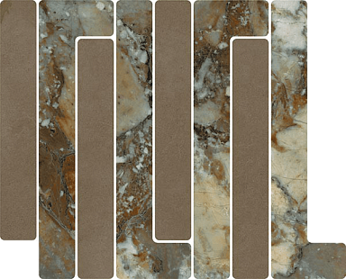 Декор VIVES 41W9 Mosaico Trellick Tassili Mokka 30x24,2