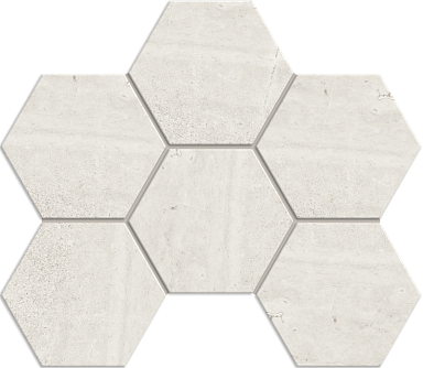 Ametis by Estima Мозаика KA00 Kailas Ivory Hexagon 25x28.5