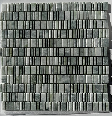 Мозаика Pixmosaic PIX316 Jet Green матовая 310х307х6