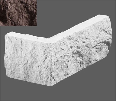Искусственный камень Leonardo Stone Угловой элемент Анкона 709 7,5/27x9.5x1.6