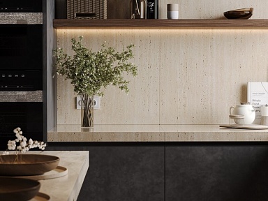 Керамогранит Onlygres SOGXL3001 Stone Beige полированный 80x160x9