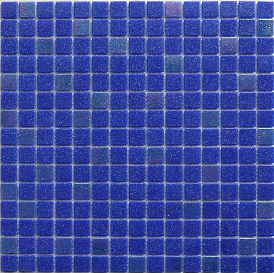 Мозаика NSmosaic MIX28 стекло темно-синий (сетка) 20x20x4 327x327