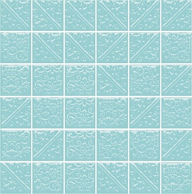 Плитка Kerama Marazzi 21026 Ла-Виллет бирюзовый 30.1*30.1