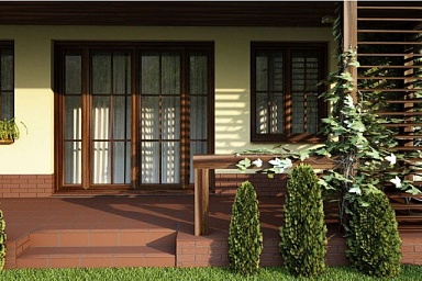 Клинкерная плитка CERRAD Elewacja Rustiko brazowa спец. 24.5x6.5