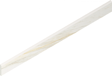 Плинтус Italon 610130007465 Stellaris Carrara Ivory Battiscopa Nat 7.2x80