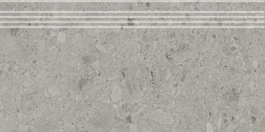 Kerama Marazzi DD606020R/GR Ступень Чеппо ди Гре серый матовый обрезной 30x60x0,9