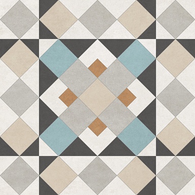 Керамогранит New Trend GP2020DMX11 Design Mix 3 матовый 200x200x8