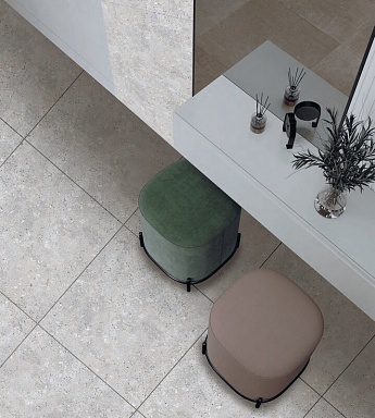 Керамогранит ProGRES Ceramica GNR6060437-GM Санд Светло-серый Мягкая граниль 600x600x9.5